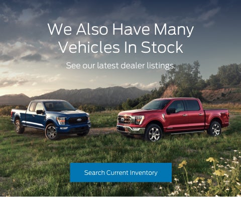 Ford vehicles in stock | Lipscomb Dealerships in Bowie TX