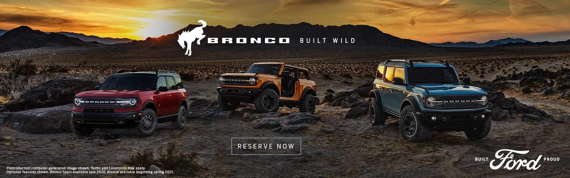 2021 Ford Bronco at Lipscomb Dealerships in Bowie, TX